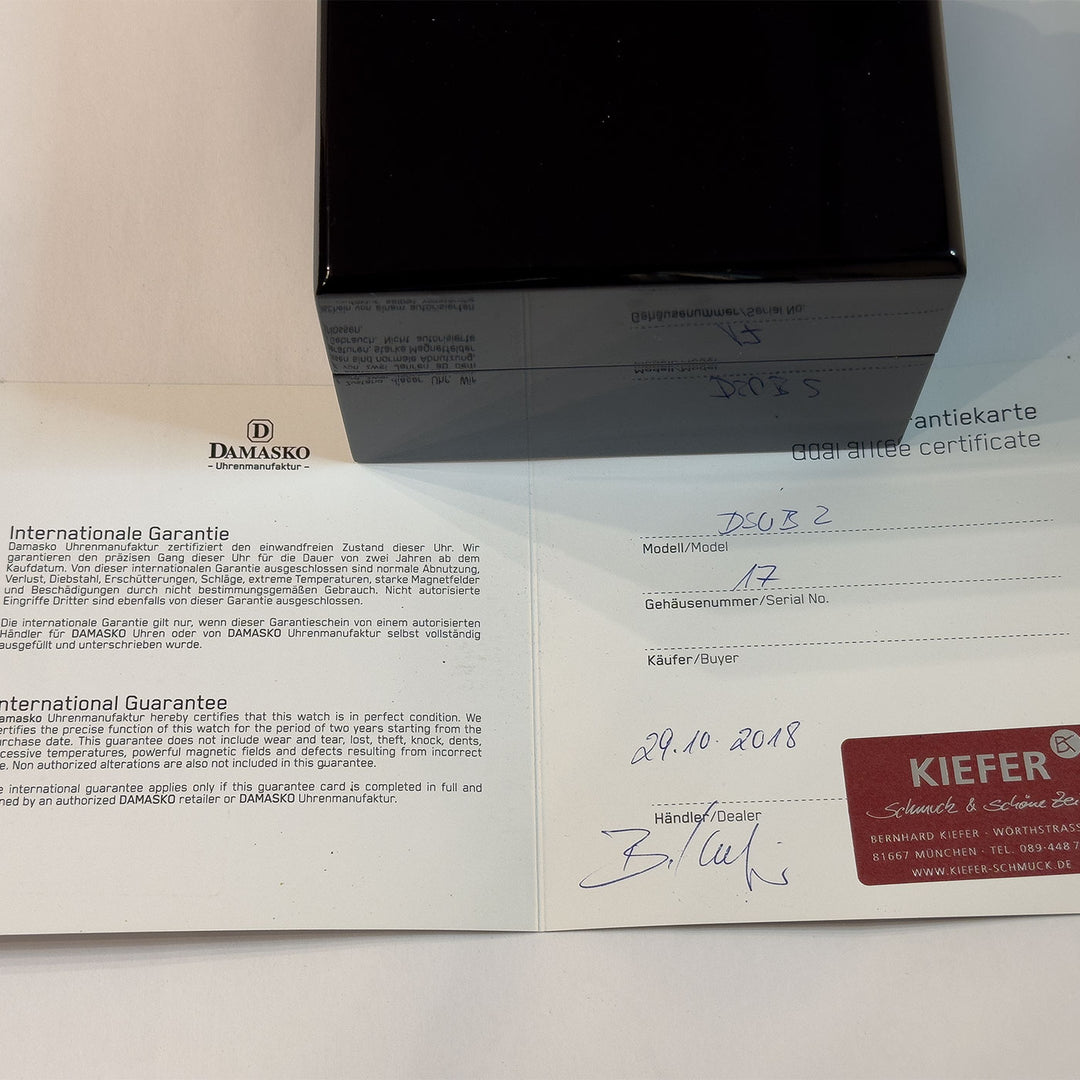 DSUB 2 Damasko Taucheruhr